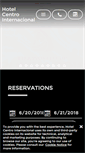 Mobile Screenshot of hotelcentrointernacional.com